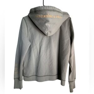 Vintage ABERCROMBIE & FITCH Thermal Hooded Hoodie with Logo Accents